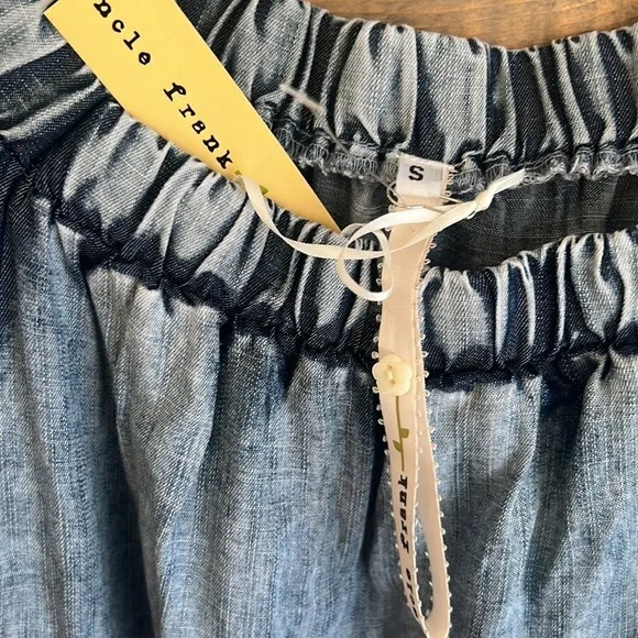 Uncle Franks RicRac blue jean style tiered dress