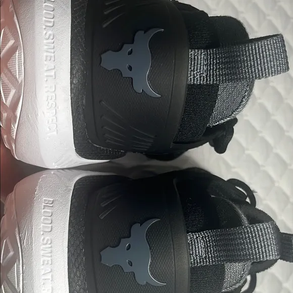 Under Armour Black and Gray Athletic Shoes