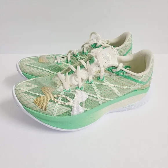 Under Armour Flow Velociti Elite 2 Running Shoes 3027338-100 Size 10 Green #1