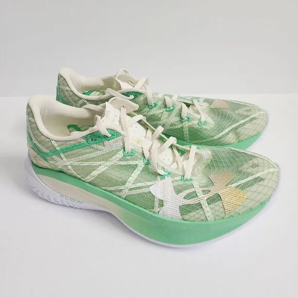 Under Armour Flow Velociti Elite 2 Running Shoes 3027338-100 Size 10 Green #1