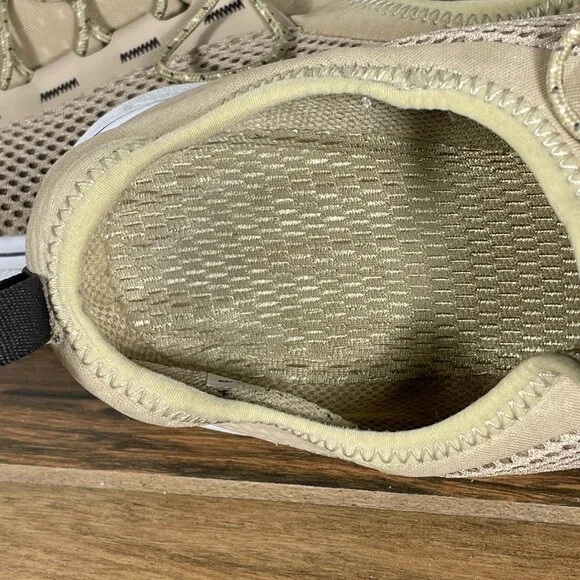 Under Armour Kilchis Mens Size 11.5 Fishing Shoes Beige Athletic Outdoor Sneaker