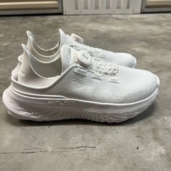 Under Armour UA SlipSpeed Mega Ripstop Running Shoes Boa White size 8 Women’s