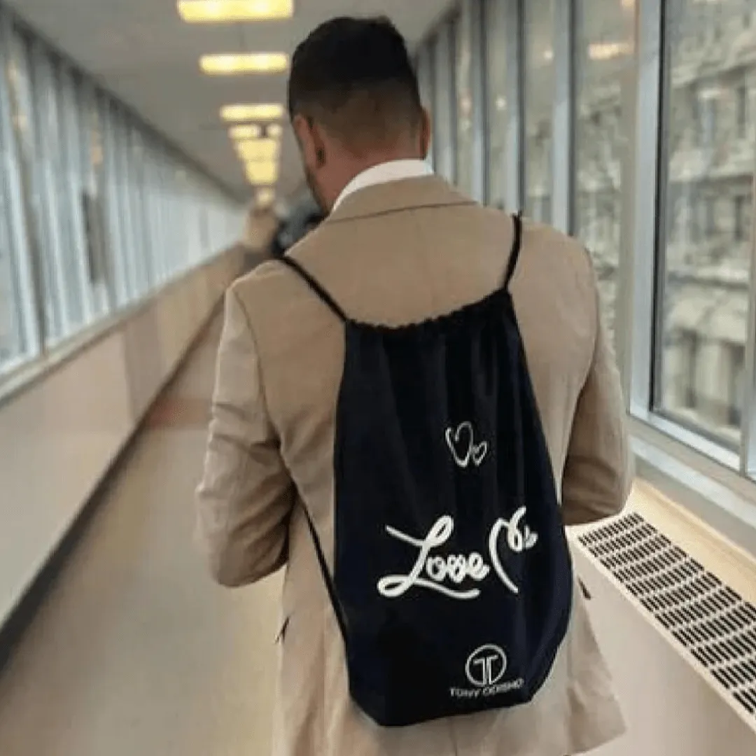 Unisex Drawstring Waterproof Backpack