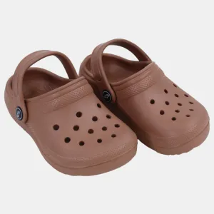Unisex Kids Rubber CRO – Beige