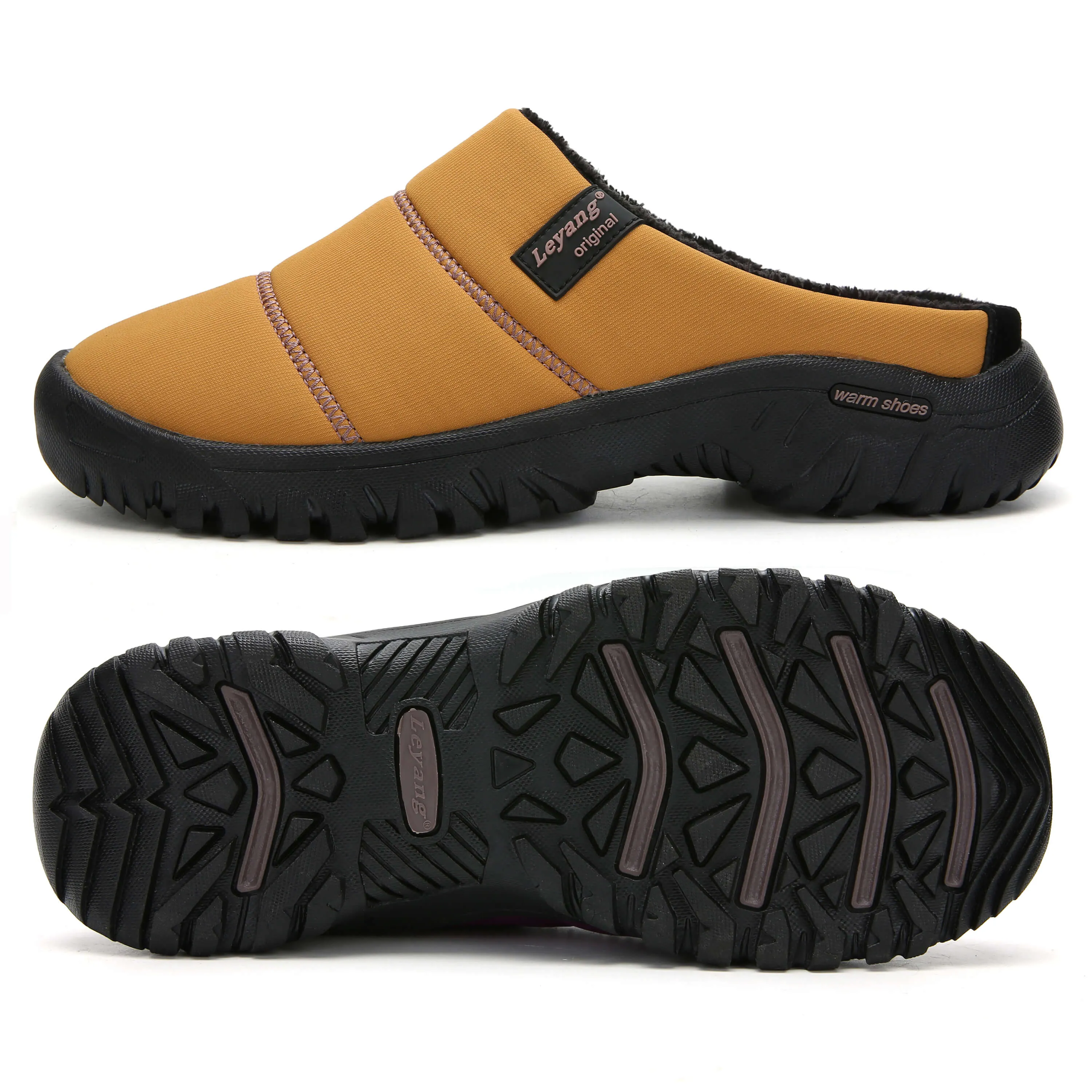 Unisex Men's and Women's Memory Foam Slippers Comfort Knitted Cotton-blend House Shoes Indoor & Outdoor