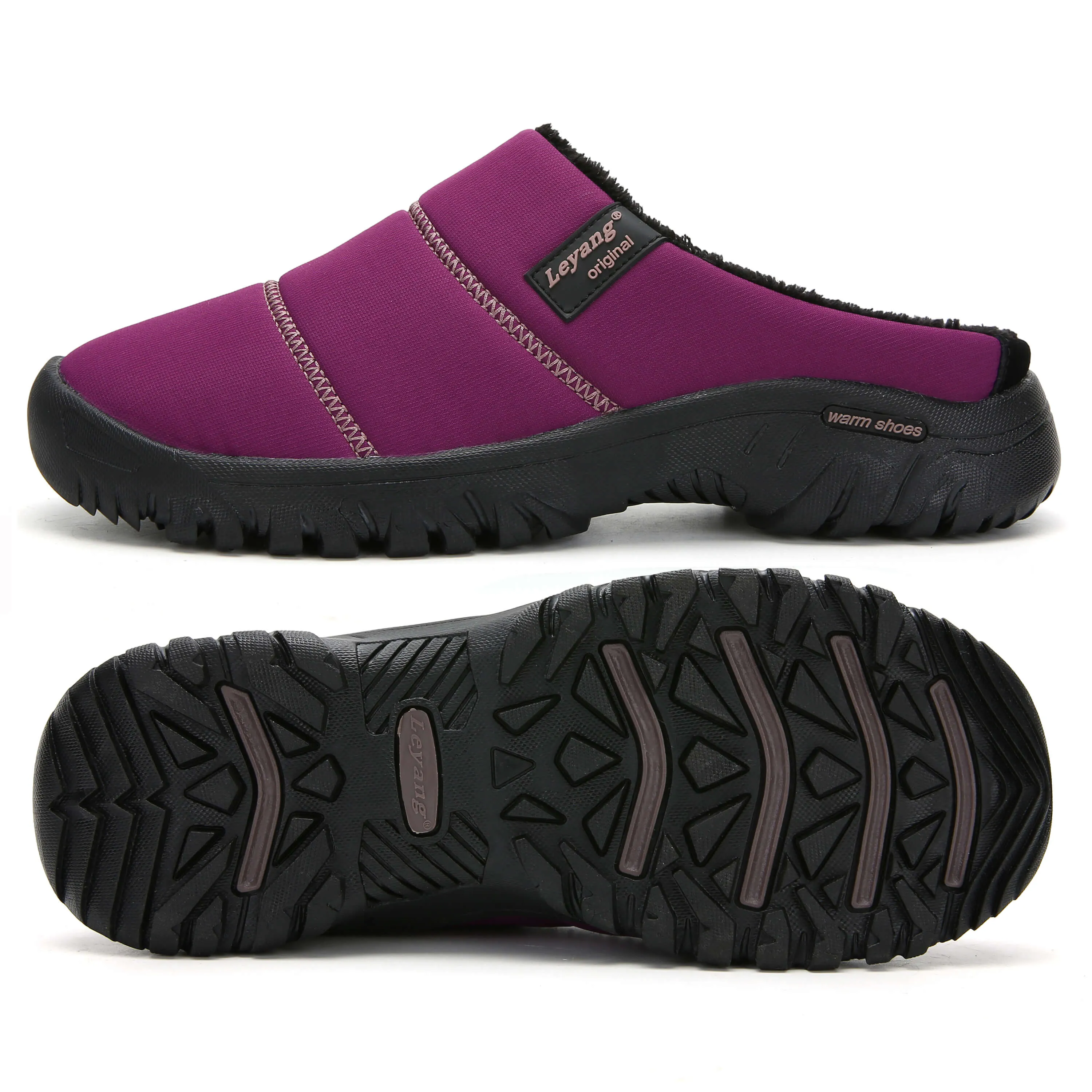 Unisex Men's and Women's Memory Foam Slippers Comfort Knitted Cotton-blend House Shoes Indoor & Outdoor