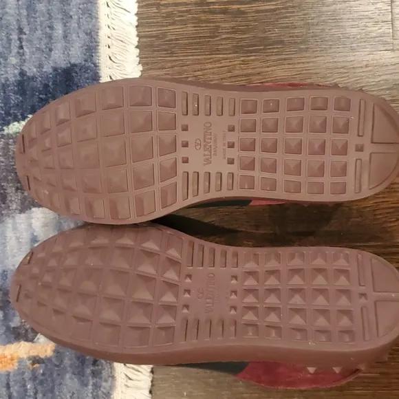 Valentino Garavani suade sneakers. Like new.