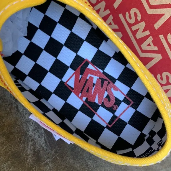 VANS AUTHENTIC HC DIY LEMON CHROME/TRUE WHITE WMNS