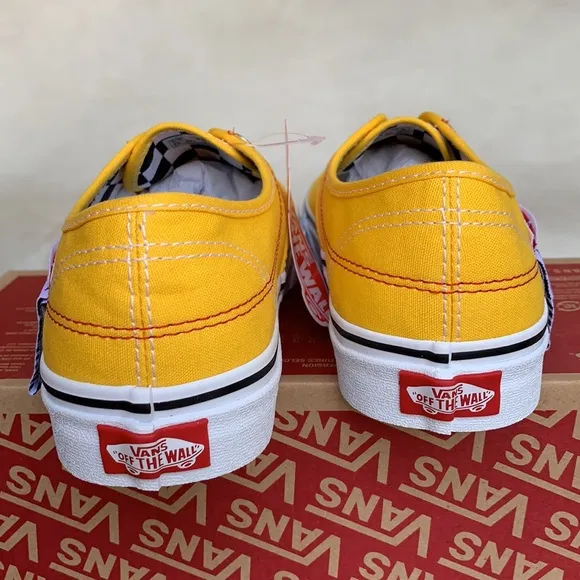 VANS AUTHENTIC HC DIY LEMON CHROME/TRUE WHITE WMNS