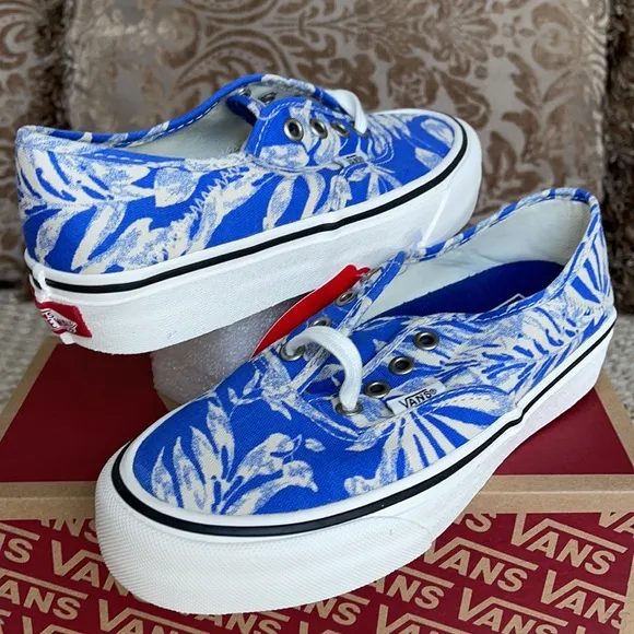 Vans Authentic Sf Floral Linen Trbl/Marshmallow WM