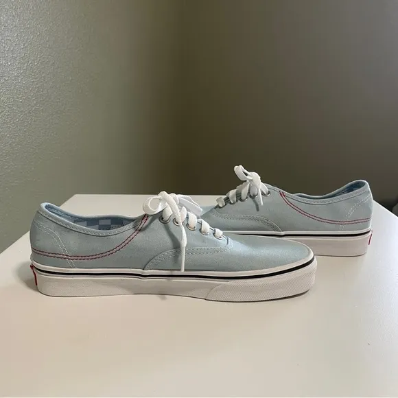 Vans DIY Authentic Hc Skate Shoes Winter Blue W 8.5 &amp; M 7