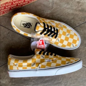 VANS ERA big checkerboard yellow/true white Mens