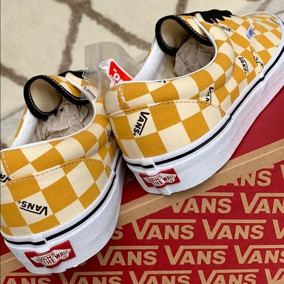 VANS ERA big checkerboard yellow/true white Mens