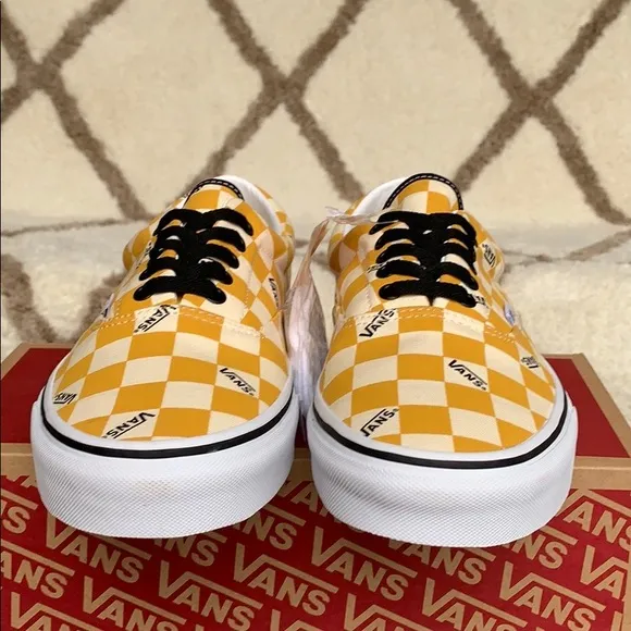VANS ERA big checkerboard yellow/true white Mens