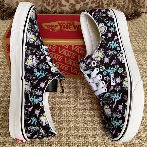 Vans Era Paradise Floral Black/True White WMNS