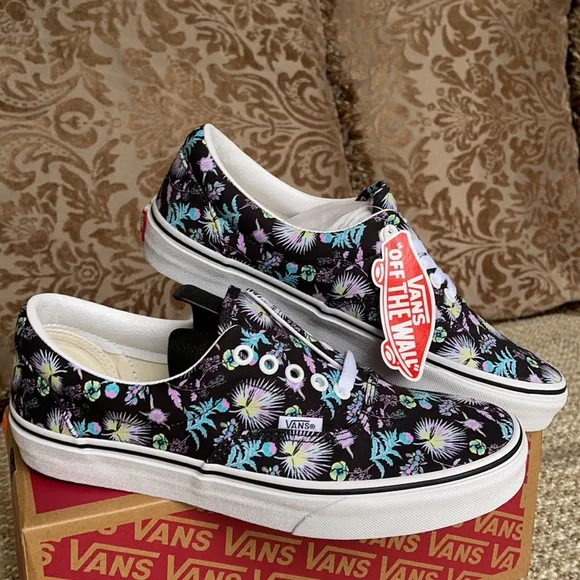 Vans Era Paradise Floral Black/True White WMNS