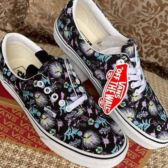 Vans Era Paradise Floral Black/True White WMNS