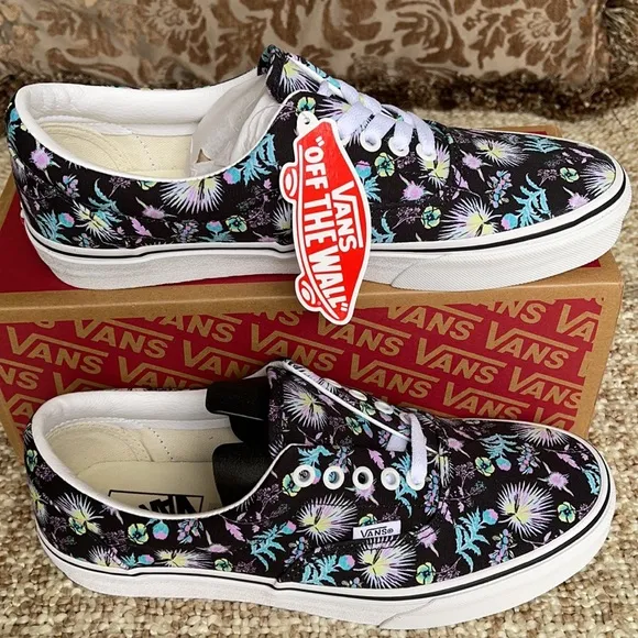 Vans Era Paradise Floral Black/True White WMNS