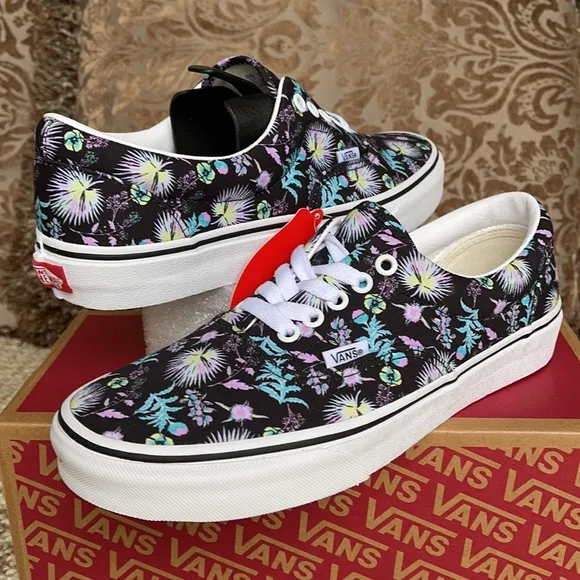 Vans Era Paradise Floral Black/True White WMNS