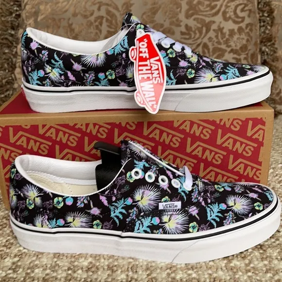 Vans Era Paradise Floral Black/True White WMNS