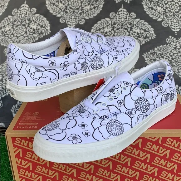 VANS ERA U-COLOR FLORAL/TRUE WHITE MEN’S