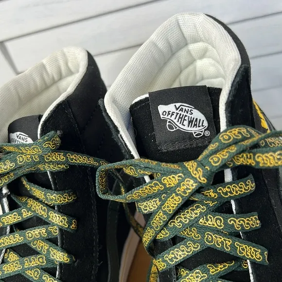 VANS l ComfyCush SK8-HI Trip Outdoors Shoes Black High-Top Sneakers M-10.5 W-12