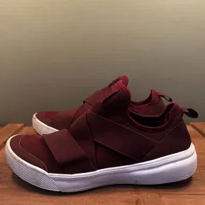 Vans Mens Ultrarange Burgundy Gore Slip On Trail Shoes Size 8.5