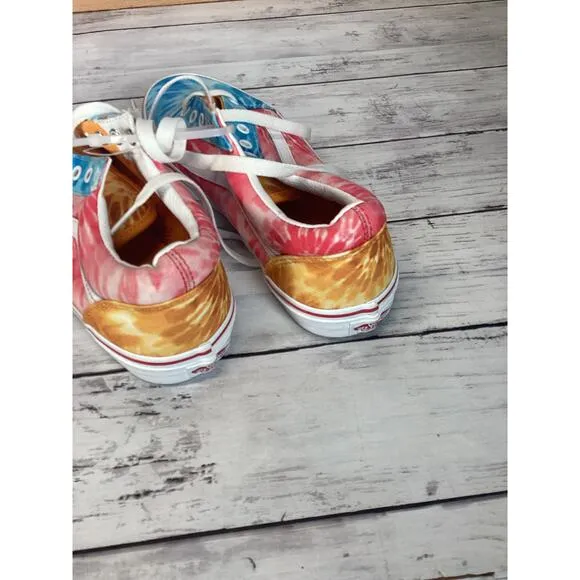 Vans Off The Wall Boys 508731 Multicolor Casual Shoes Sneakers Size 6.5