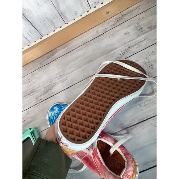 Vans Off The Wall Boys 508731 Multicolor Casual Shoes Sneakers Size 6.5