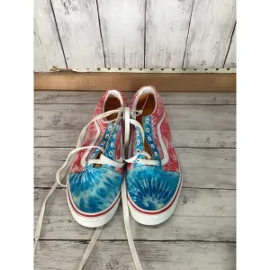 Vans Off The Wall Boys 508731 Multicolor Casual Shoes Sneakers Size 6.5