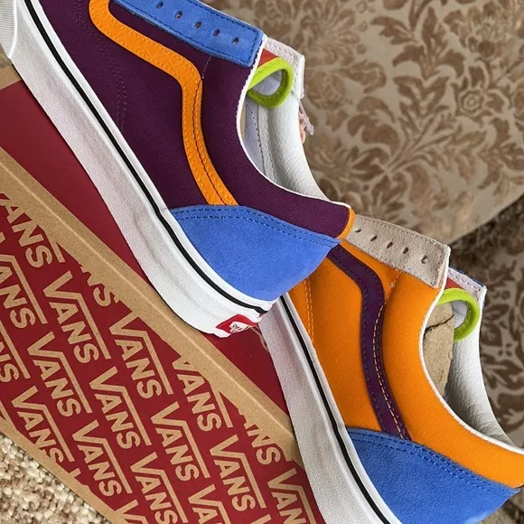 Vans Old Skool Mix &amp; Match Gpjcbgtmr/gold WMNS