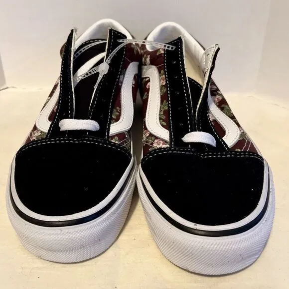 VANS Old Skool Wallflower Floral Bitter Chocolate Men 5 Women 6.5 VN0007NT7YO1