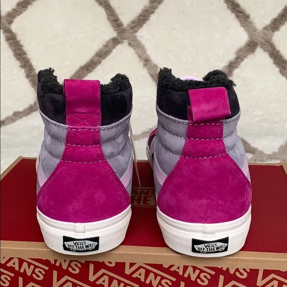 ••VANS Sk8-Hi 46 Mte Dx Mte Lilac Grey/Obsidian WM