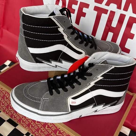 Vans Sk8-Hi Bolt Pewter/Black WMNS sneakers