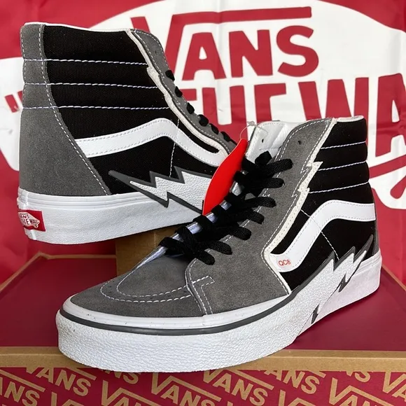 Vans Sk8-Hi Bolt Pewter/Black WMNS sneakers