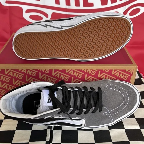 Vans Sk8-Hi Bolt Pewter/Black WMNS sneakers
