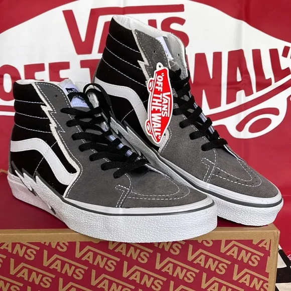 Vans Sk8-Hi Bolt Pewter/Black WMNS sneakers
