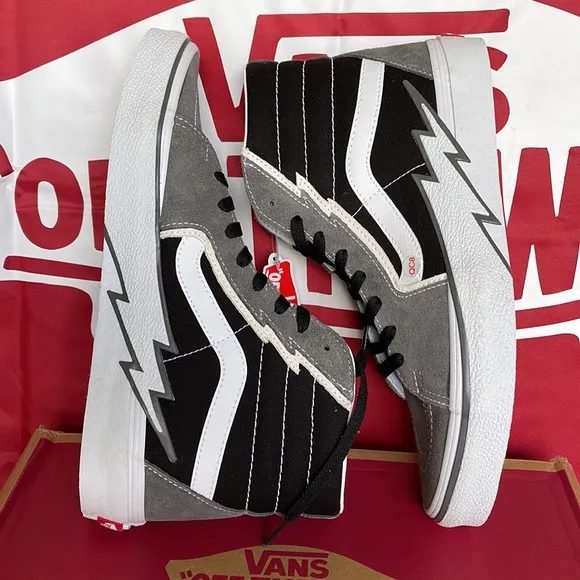 Vans Sk8-Hi Bolt Pewter/Black WMNS sneakers