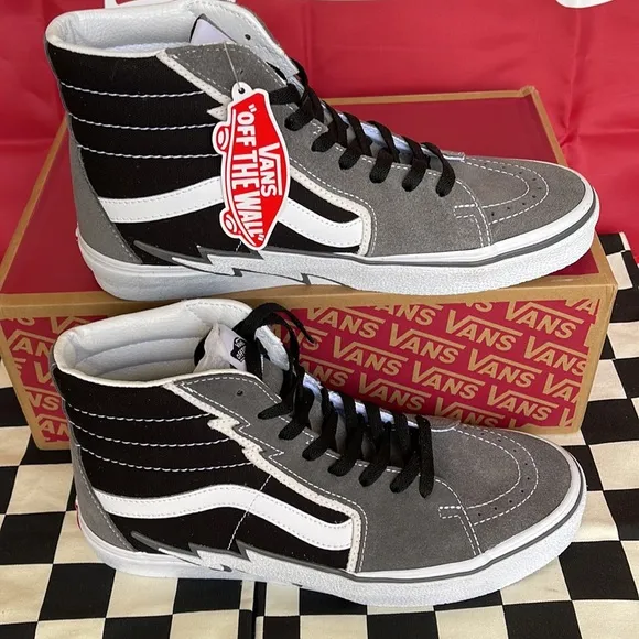 Vans Sk8-Hi Bolt Pewter/Black WMNS sneakers