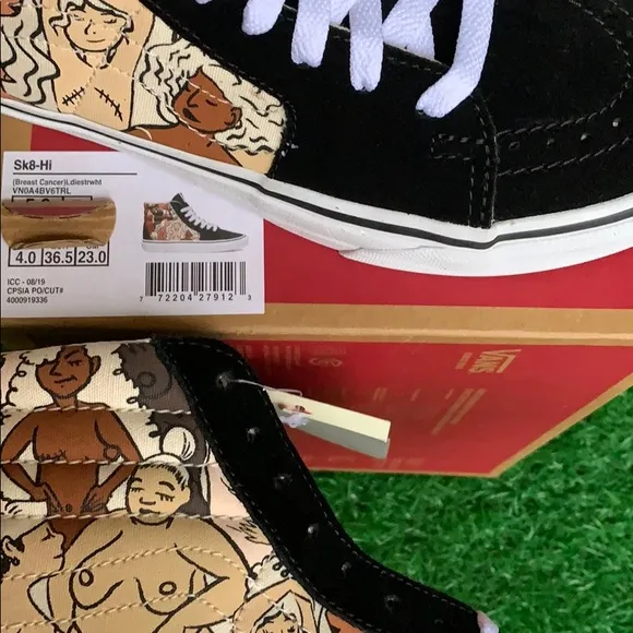 VANS SK8-Hi Breast Cancer Ldiestrwht WMNS