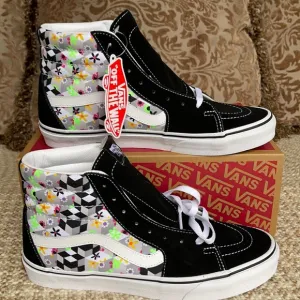 Vans Sk8-Hi Checker Cube Black/True White WMNS