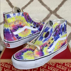 VANS SK8-HI TAPERED WASHED TIE DYE/TRUE WHITE men’