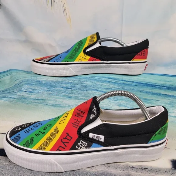 VANS Spirit Classic Slip-On Shoes Womens 7.5