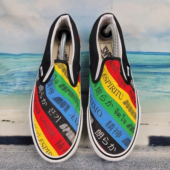 VANS Spirit Classic Slip-On Shoes Womens 7.5