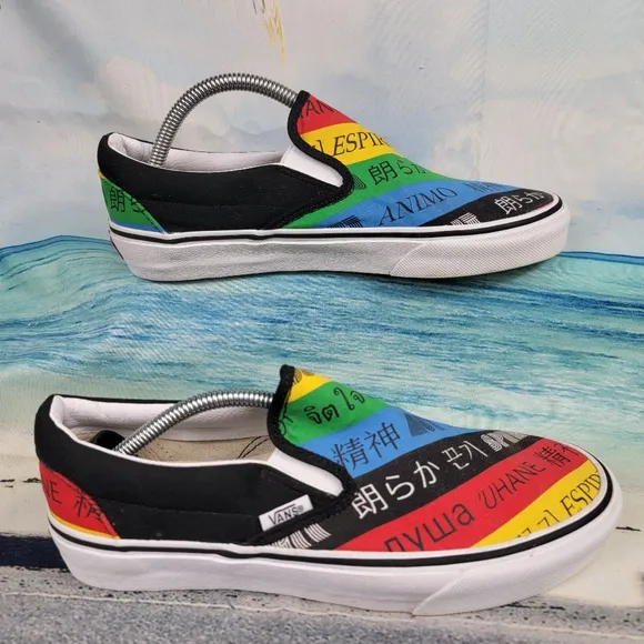 VANS Spirit Classic Slip-On Shoes Womens 7.5