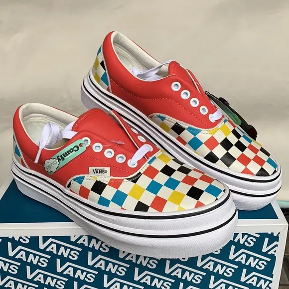 VANS SUPER COMFYCUSH E CHECKERED/LEATHER LOLPOP WM