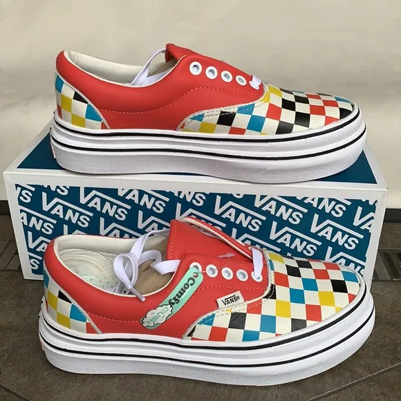 VANS SUPER COMFYCUSH E CHECKERED/LEATHER LOLPOP WM