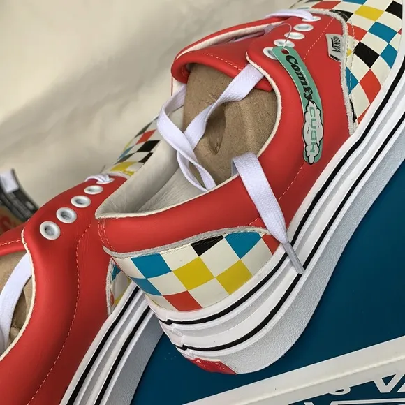 VANS SUPER COMFYCUSH E CHECKERED/LEATHER LOLPOP WM