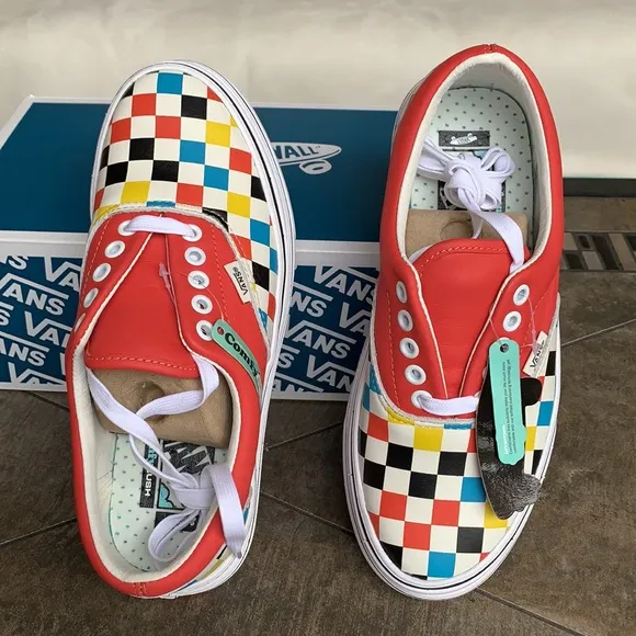 VANS SUPER COMFYCUSH E CHECKERED/LEATHER LOLPOP WM
