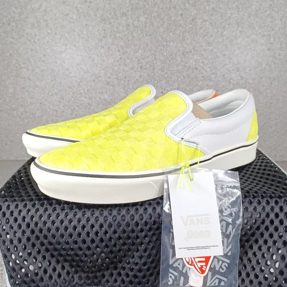Vans x Penn ComfyCush Slip-On Tennis Ball Sneakers Shoes